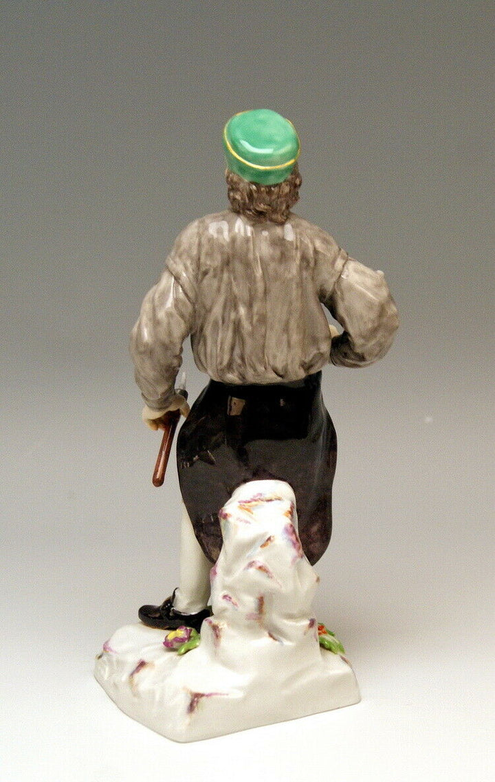 マイセン人形(MEISSEN) 職人と農民シリーズより「鉱夫の監督」