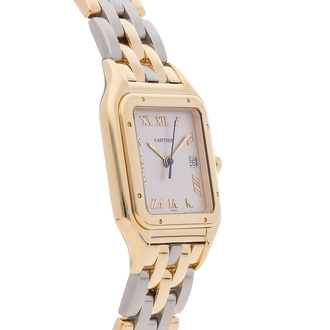 カルティエ パンテール クオーツ イエローゴールド レディース腕時計　デイト表示機能