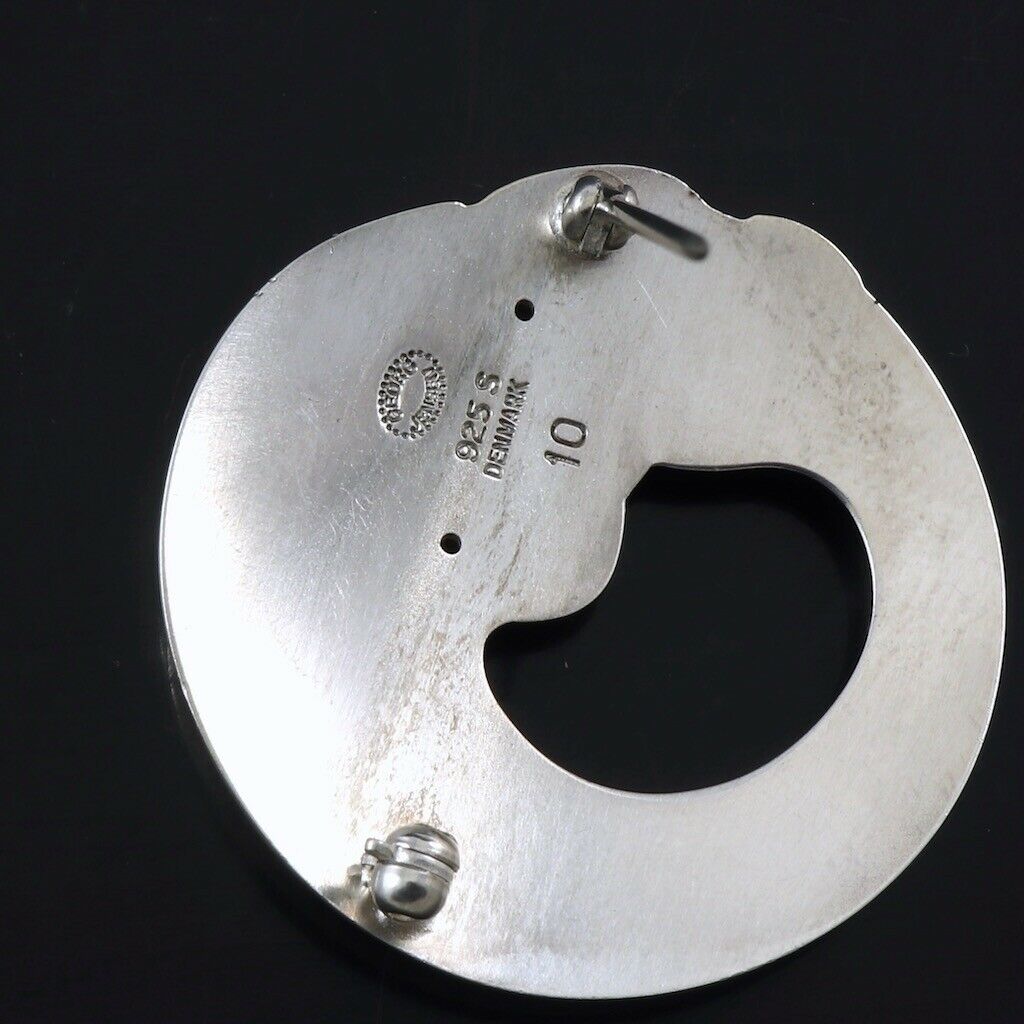 Georg Jensen. Sterling Silver Brooch #10 - Denmark.
