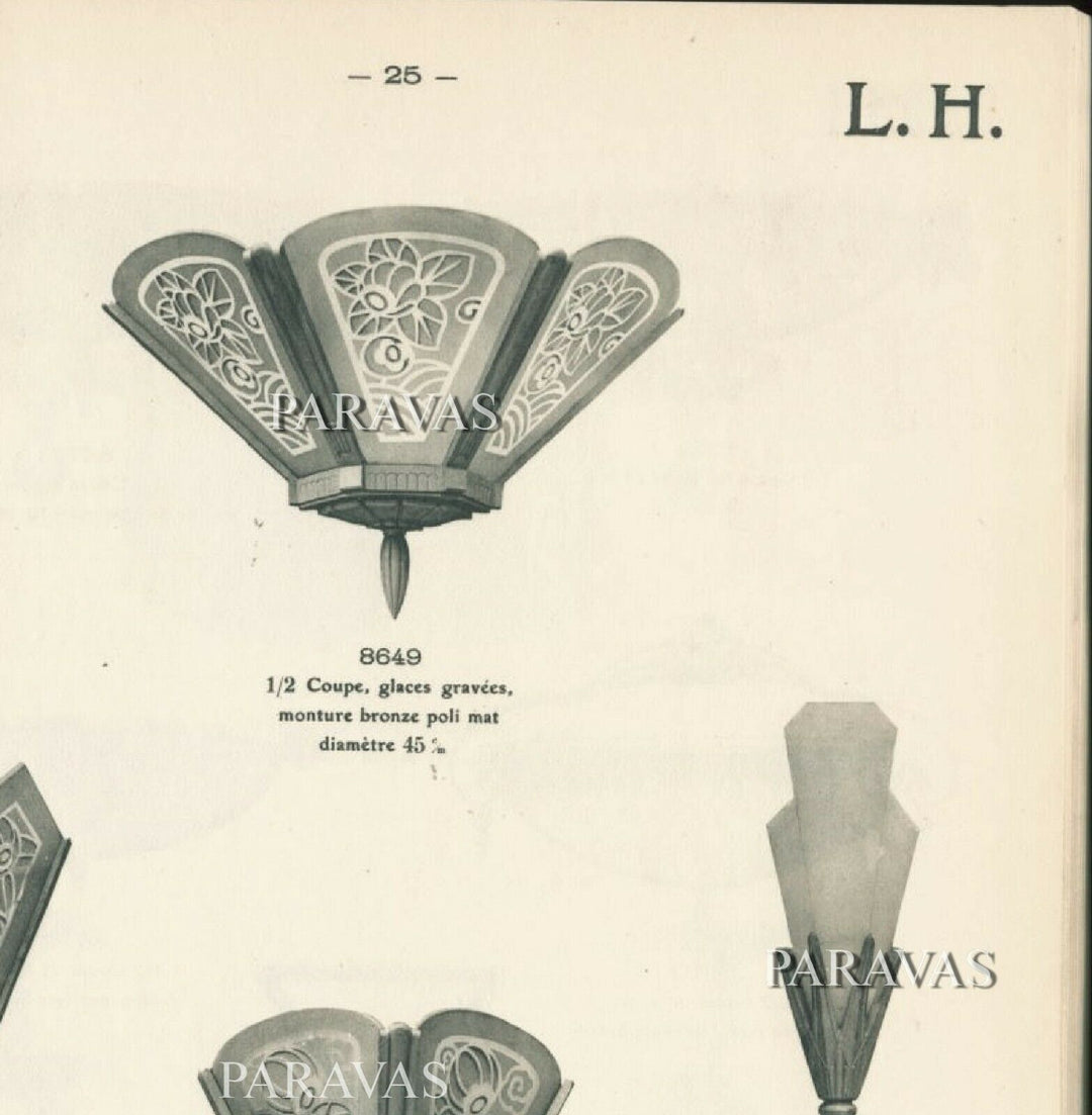 LEON HUGUE : FRENCH ART DECO CHANDELIER ...... 1930 France muller degué era lamp