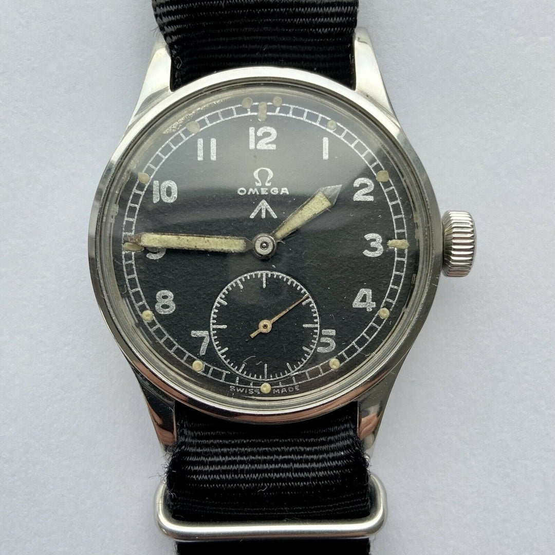Omega Dirty Dozen Military Watch Stainless Steel Manual Winding Kal.30T2