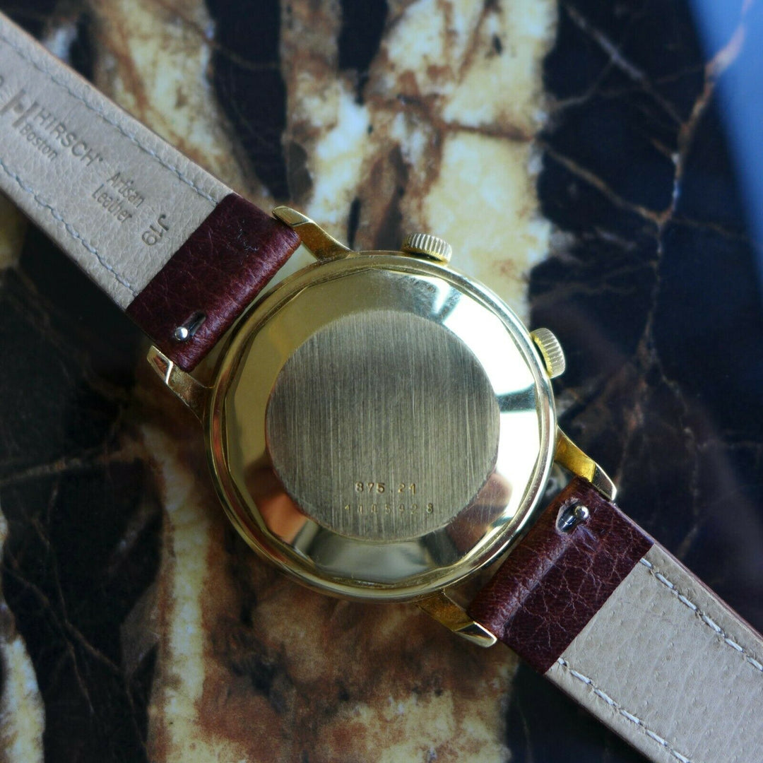 ジャガールクルト メモボックス "スピードビート"　 1970年製　18Kゴールド製