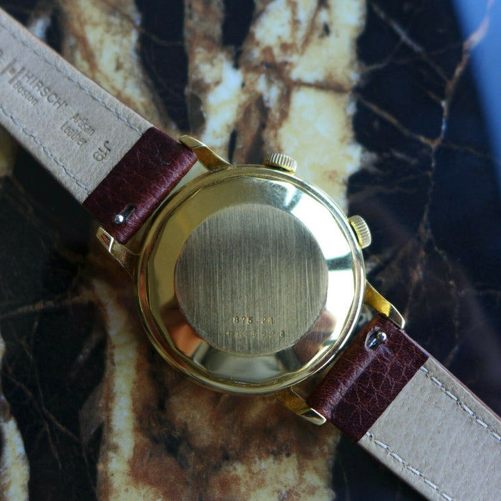 ジャガールクルト メモボックス "スピードビート"　 1970年製　18Kゴールド製