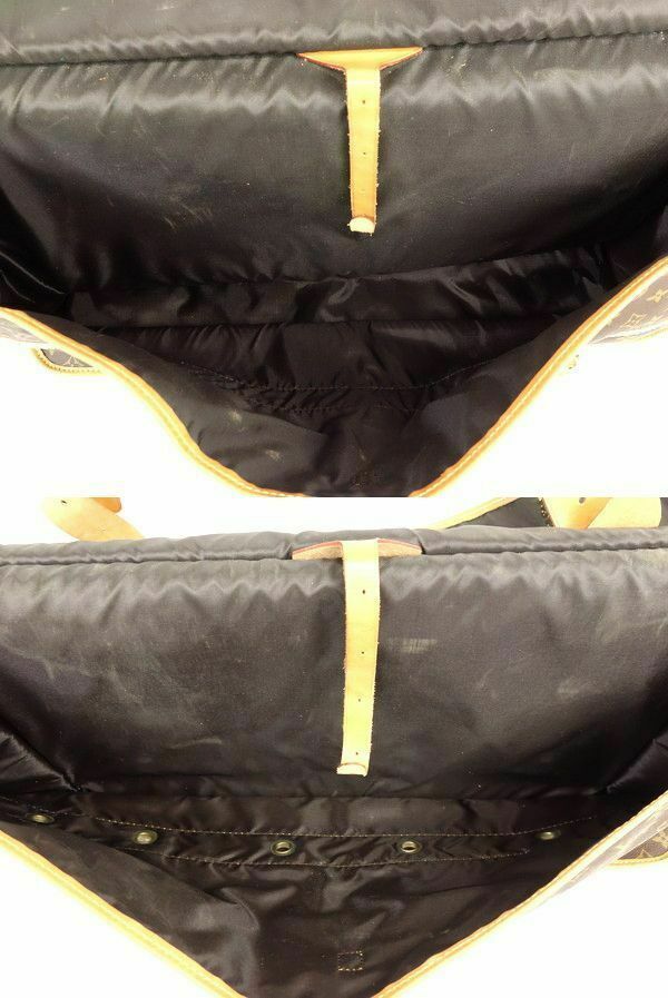 AUTH LOUIS VUITTON MONOGRAM Vintage SAC CHASSE HUNTING SHOULDER BAG LV