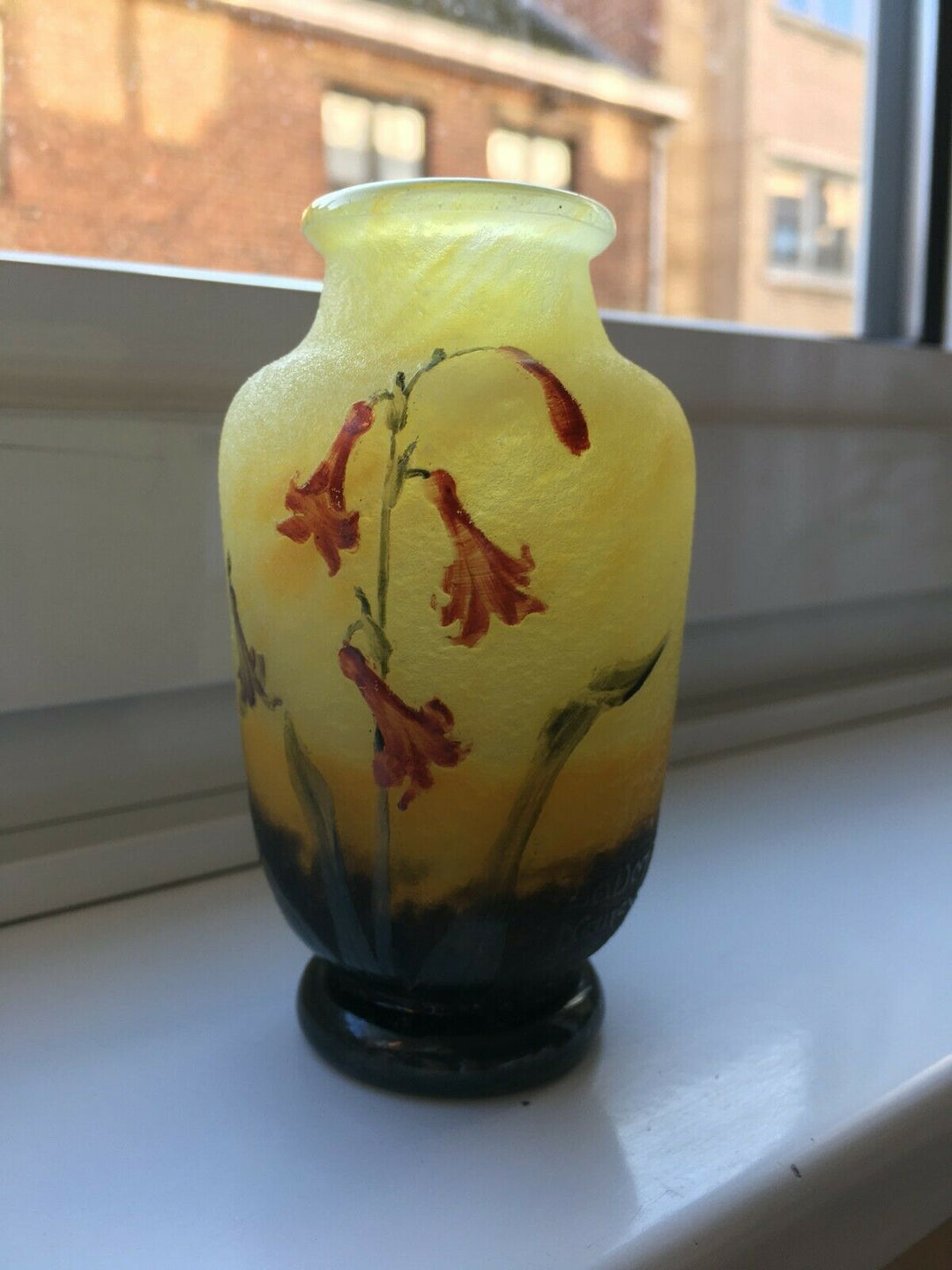ドーム兄弟（ドームナンシー）ブルーベルの花の花瓶