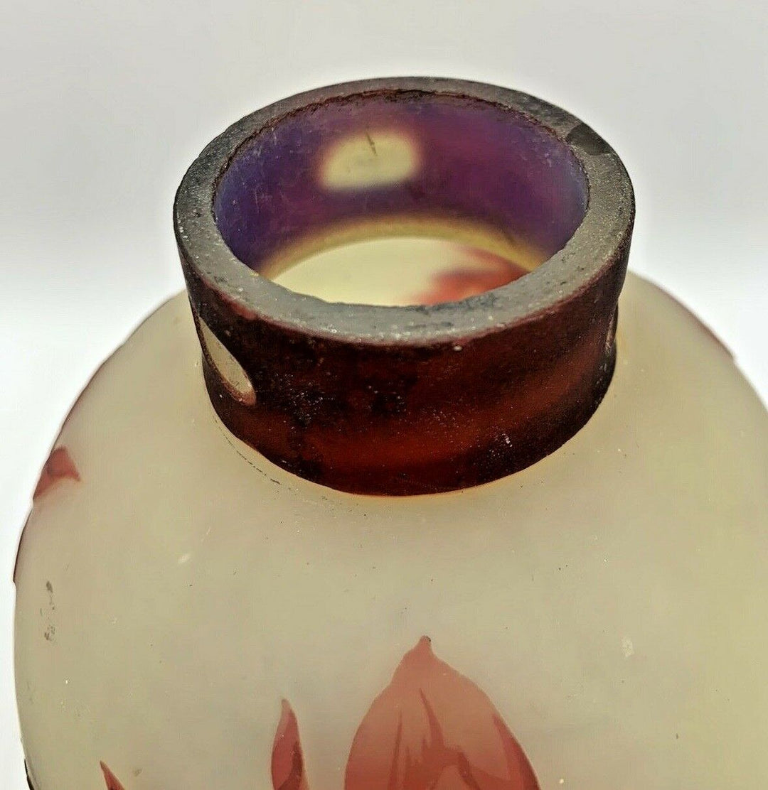 ミューラー兄弟　菊の花のペンダントライト（アンティークランプ）