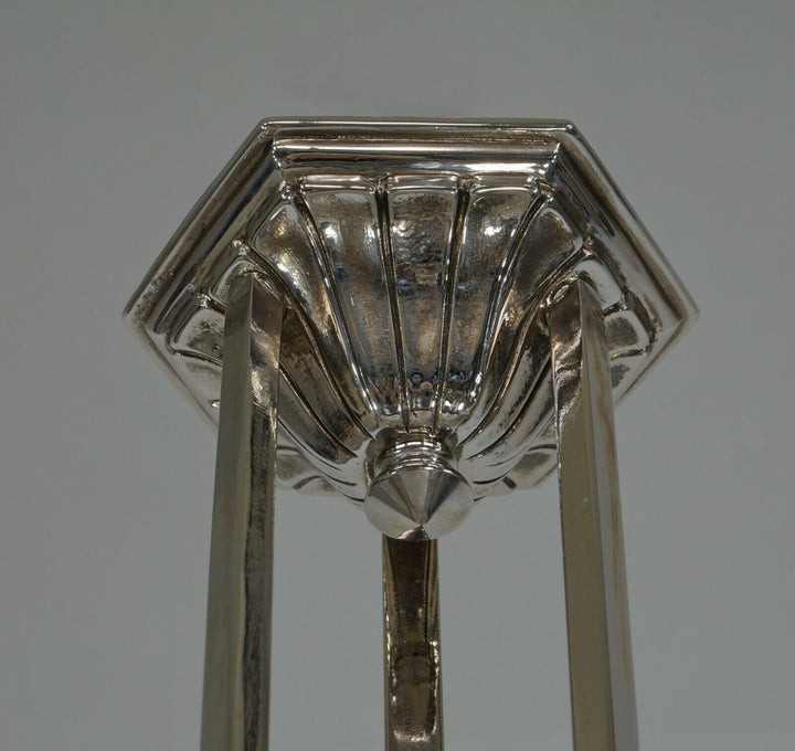 HETTIER & VINCENT and Schneider : French art deco chandelier ....... 1930 France