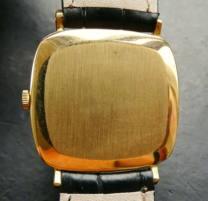 Rolex Cellini ♛ Diamond 4084 Yellow Gold 18K 750 Vintage Luxury Men's Watch 1980
