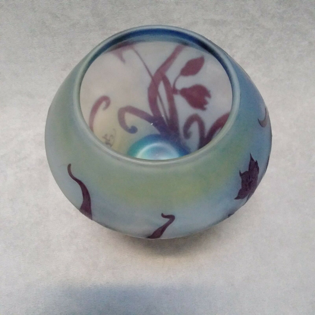 Gallé vase ancien french cameo glass