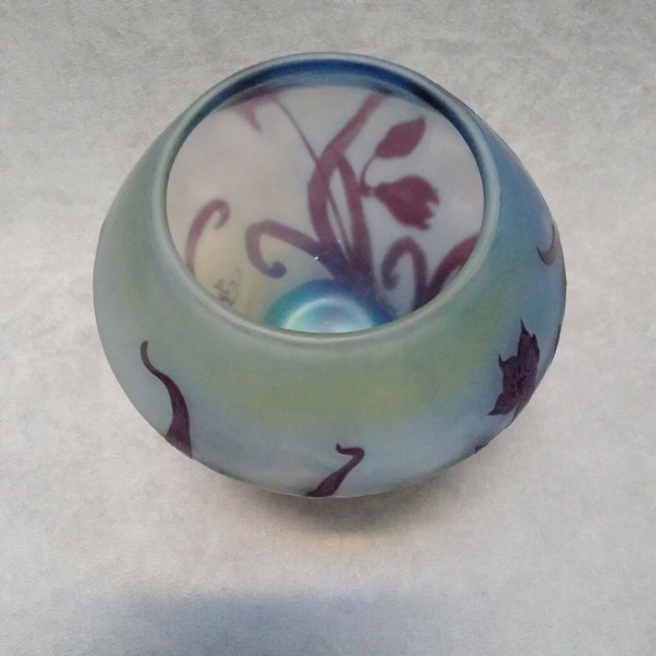 Gallé vase ancien french cameo glass