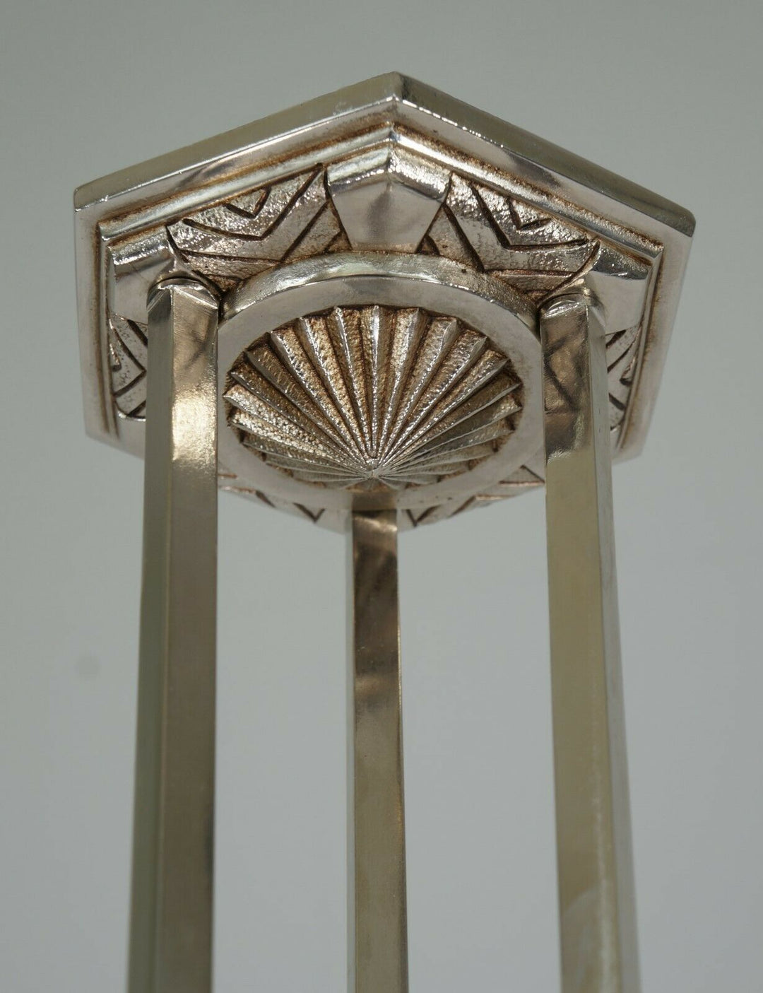 DEGUE : FRENCH 1930 ART DECO CHANDELIER ...... lamp muller era France