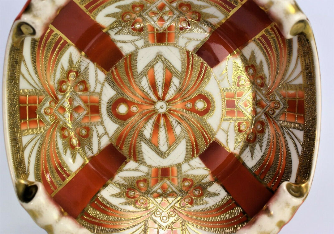 Noritake Art Deco Geometric Motif Dish