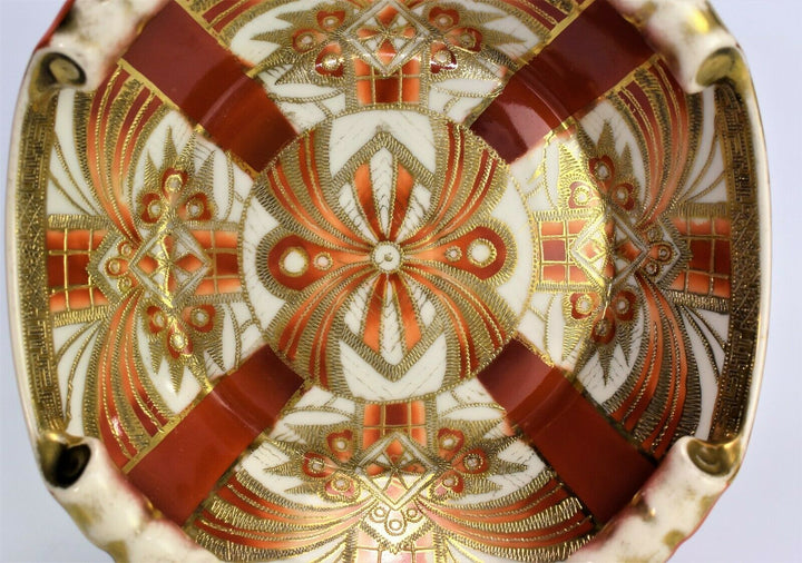 Noritake Art Deco Geometric Motif Dish
