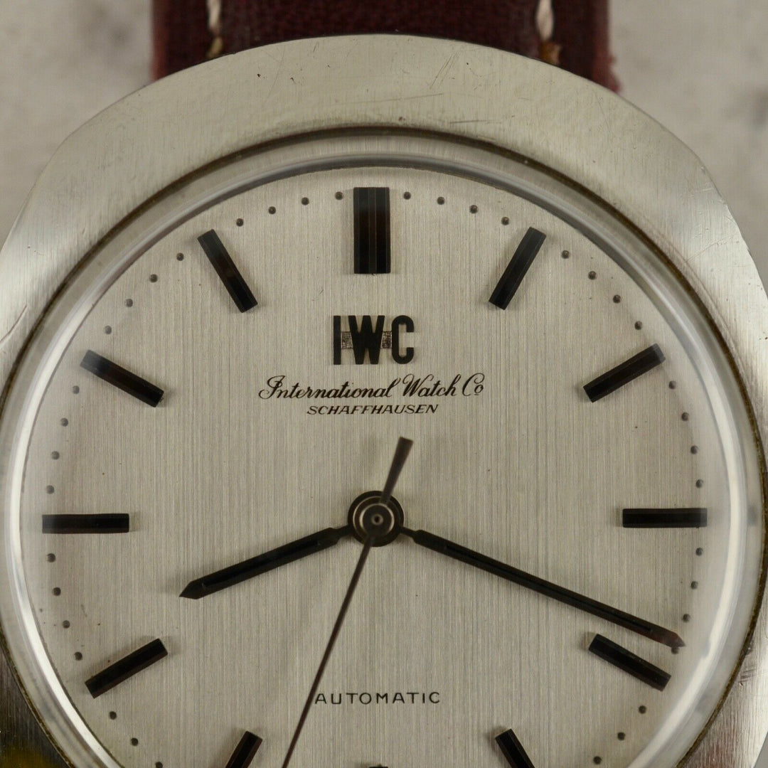 1960年　ヴィンテージ IWCオートマチック　参考番号.R815 リネンダイアル　腕時計 cal.854 スチール製