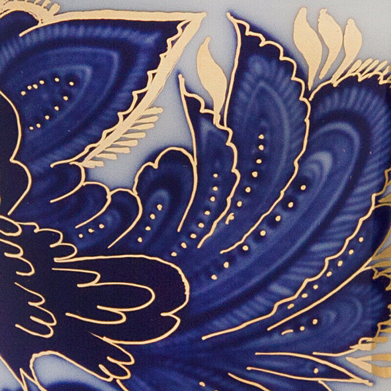 インペリアルポーセリン  マグ/ ティーカップ  ソーサー  ロモノーソフ  青い鳥  アート