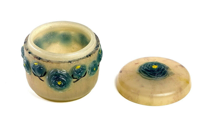 Boite Roses Pate De Verre Gabriel Argy Rousseau Renonculus Cameo Glass Box