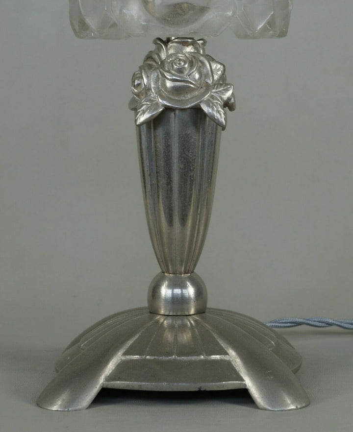 CGTEF Clemançon & Degué : French 1930 art deco lamp .......... muller era France