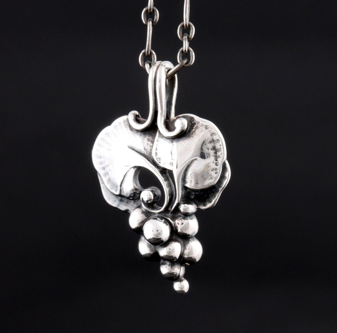 GEORG JENSEN Sterling Silver Pendant Of The Year 1996. VERY RARE!