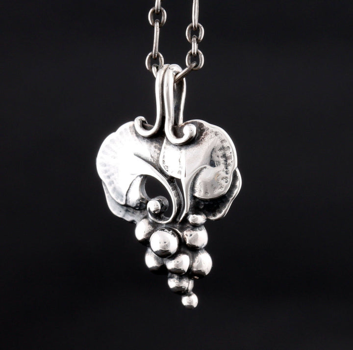 GEORG JENSEN Sterling Silver Pendant Of The Year 1996. VERY RARE!
