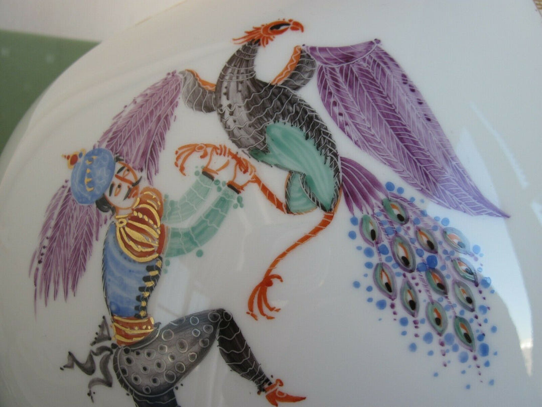  Schöne große Meissen Boden-Vase in Dekor 1001 Nacht