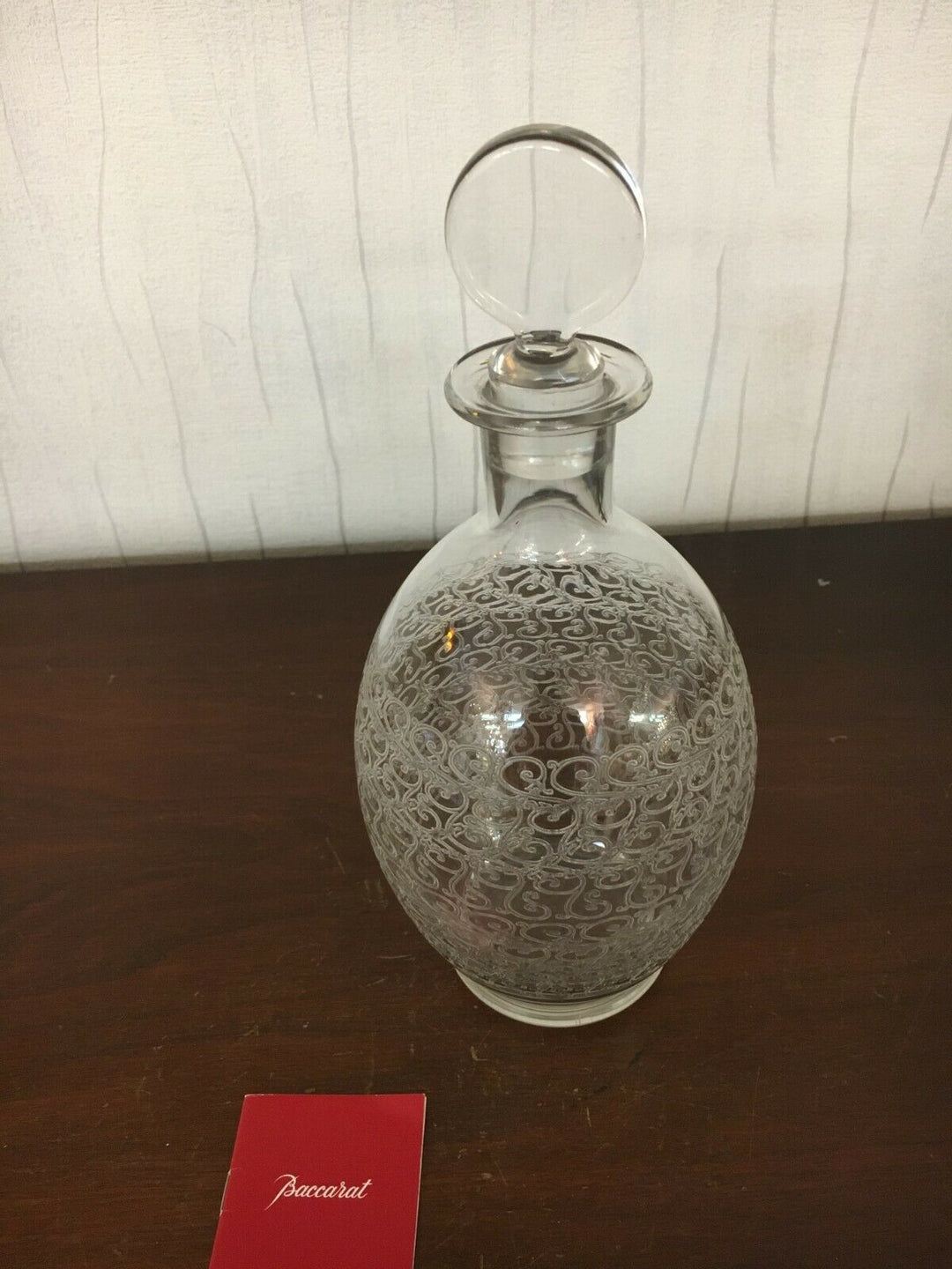 1 carafe Rohan en cristal de Baccarat