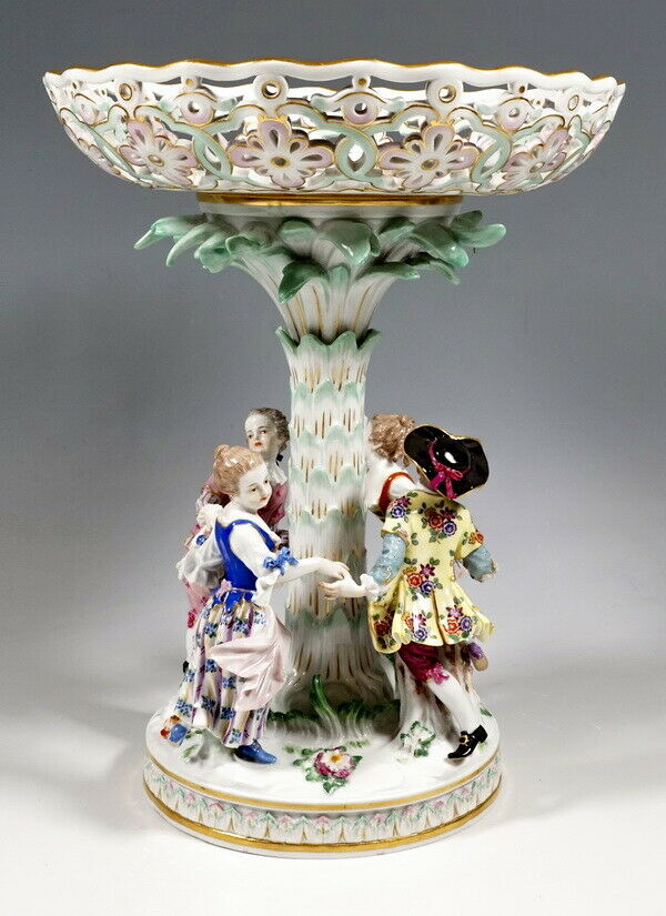 マイセン人形(MEISSEN)「踊る庭師の子供たち」