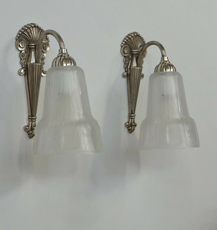 ミューラー兄弟＆A.リシャール　フランス アールデコランプ