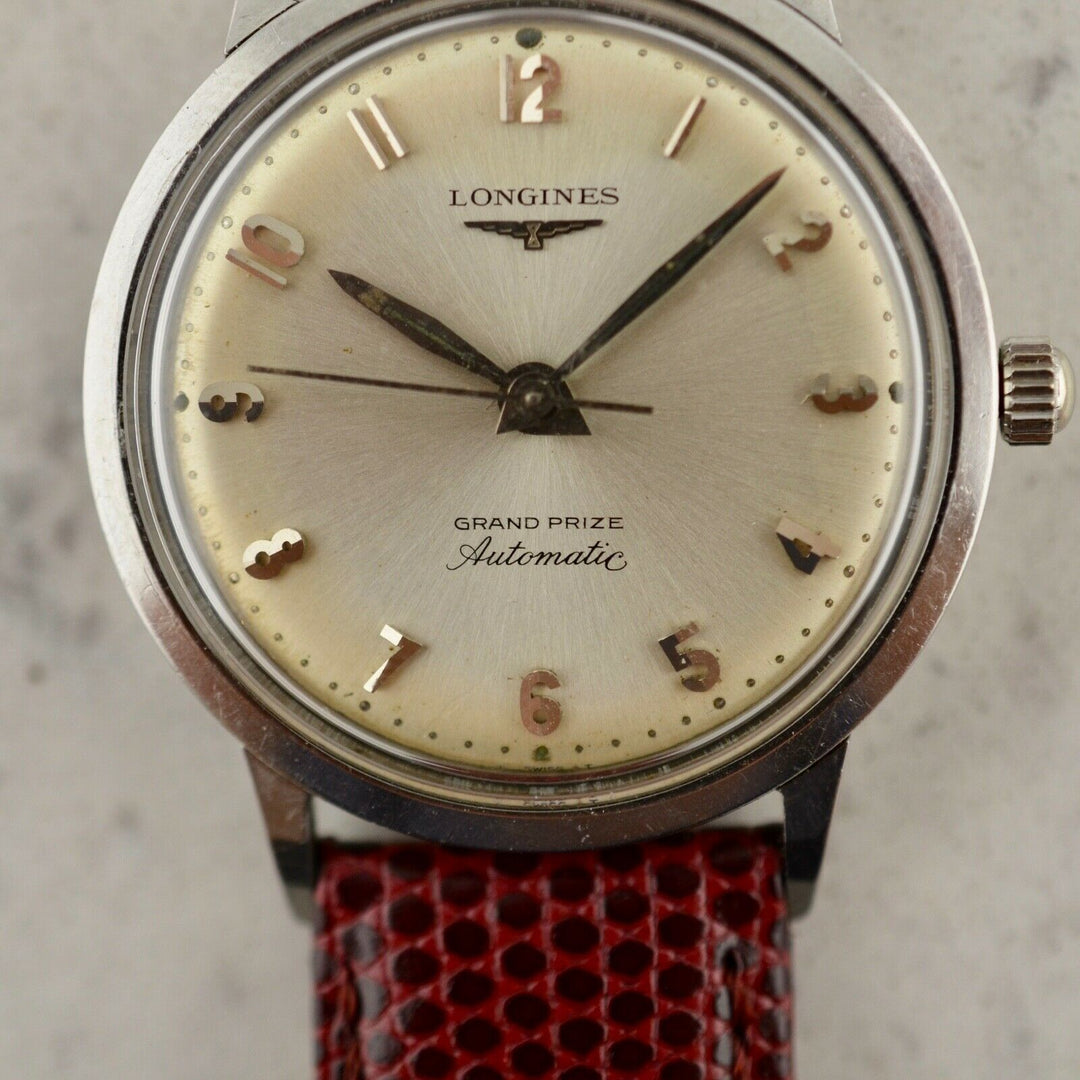 1965年　ヴィンテージ ロンジン グランドプライズ　アドミラル　オートマチック　腕時計 参考番号2731スチール製