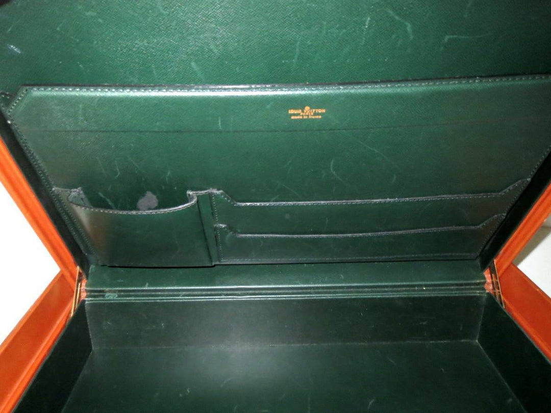 AUTH LOUIS VUITTON Caramel Nomade BRIEFCASE ATTACHE TRUNK BAG