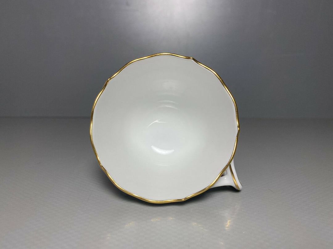 MEISSEN MOKKA GEDECK 2-TLG TASSE UT OBST FRÜCHTE MALEREI WALNUSS BEEREN BLUMEN