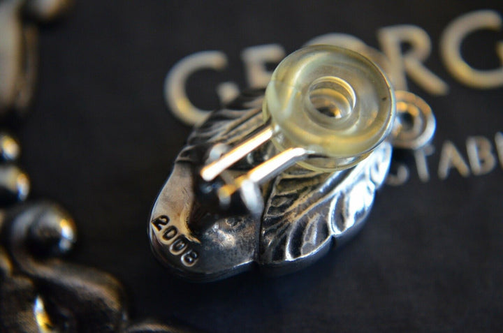 ジョージジェンセン(Georg Jensen)　シルバーイヤークリップ　2008年