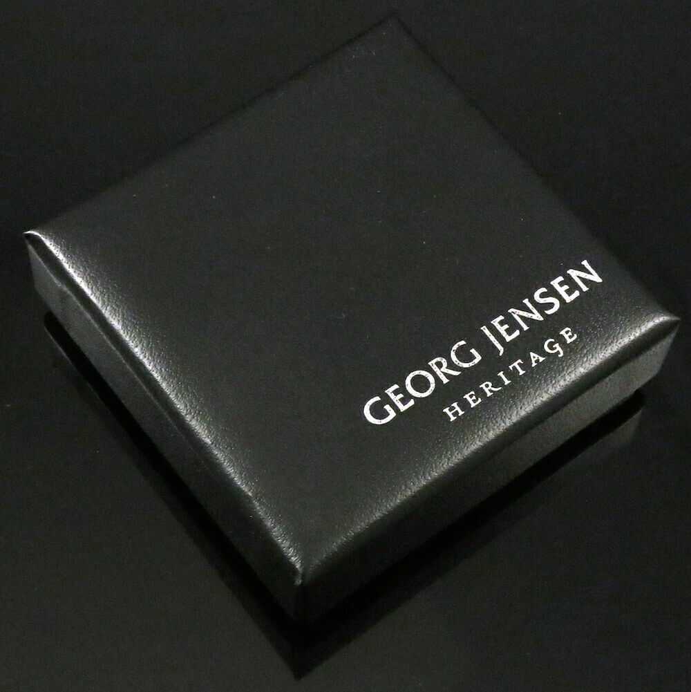 ジョージジェンセン(Georg Jensen)　シルバーイヤリング　ブラックアゲート　2010年