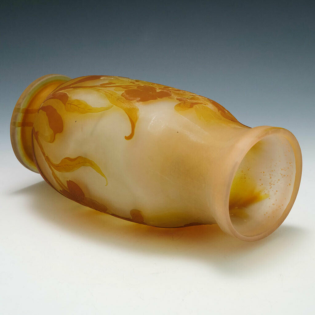 An Emile Galle Cameo Glass Vase c1900