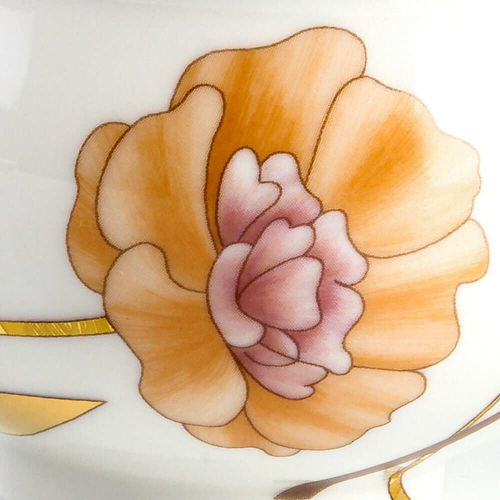 Laurentia Teacup and Saucer by Imperial Porcelain Russian Lomonosov China LFZ