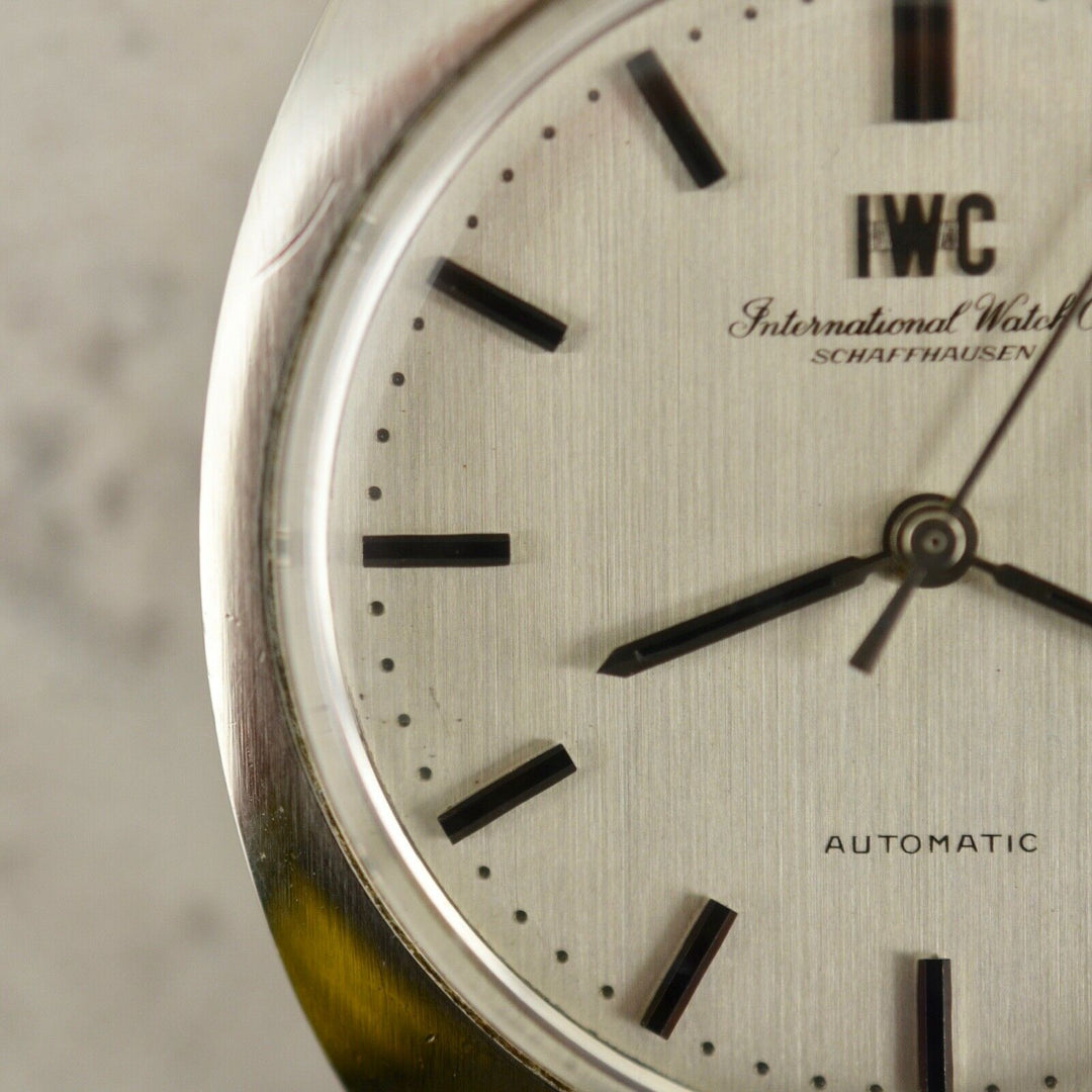 1960年　ヴィンテージ IWCオートマチック　参考番号.R815 リネンダイアル　腕時計 cal.854 スチール製