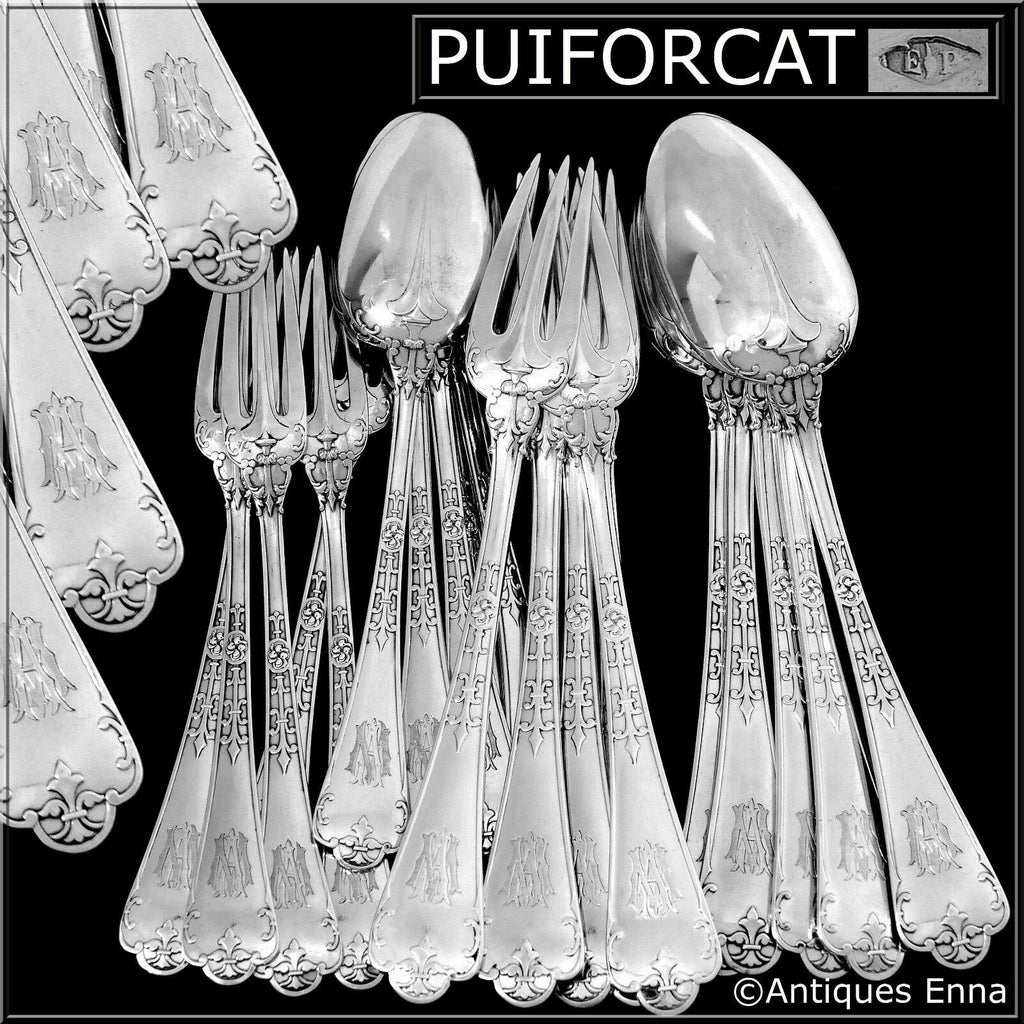 オールドPuiforcatピュイフォルカディナーセット オールドPuiforcatピュイフォルカディナーセット