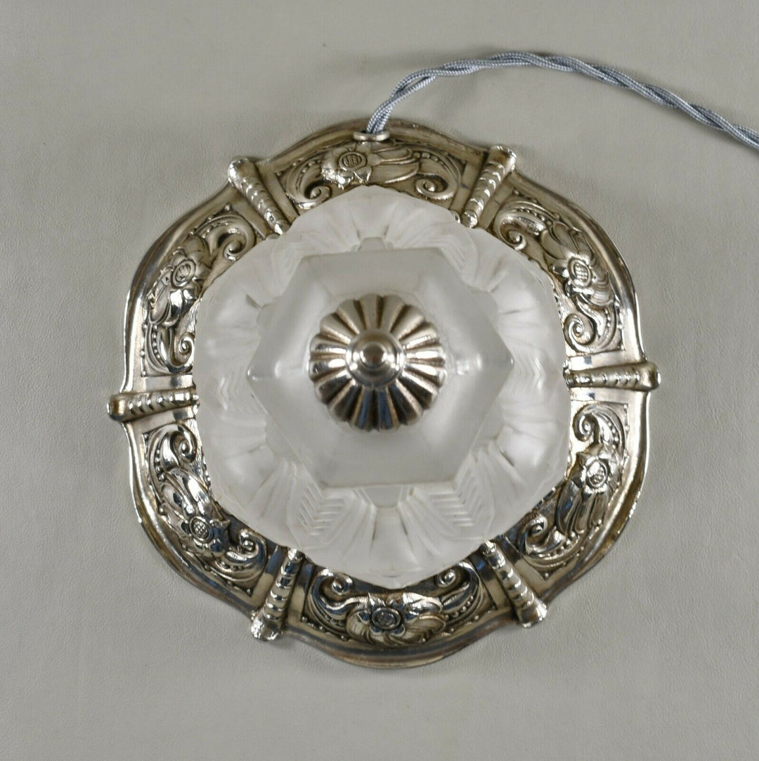 ミューラー兄弟&シェリエ・ベニュ　アールデコランプ　1930年　フランス製