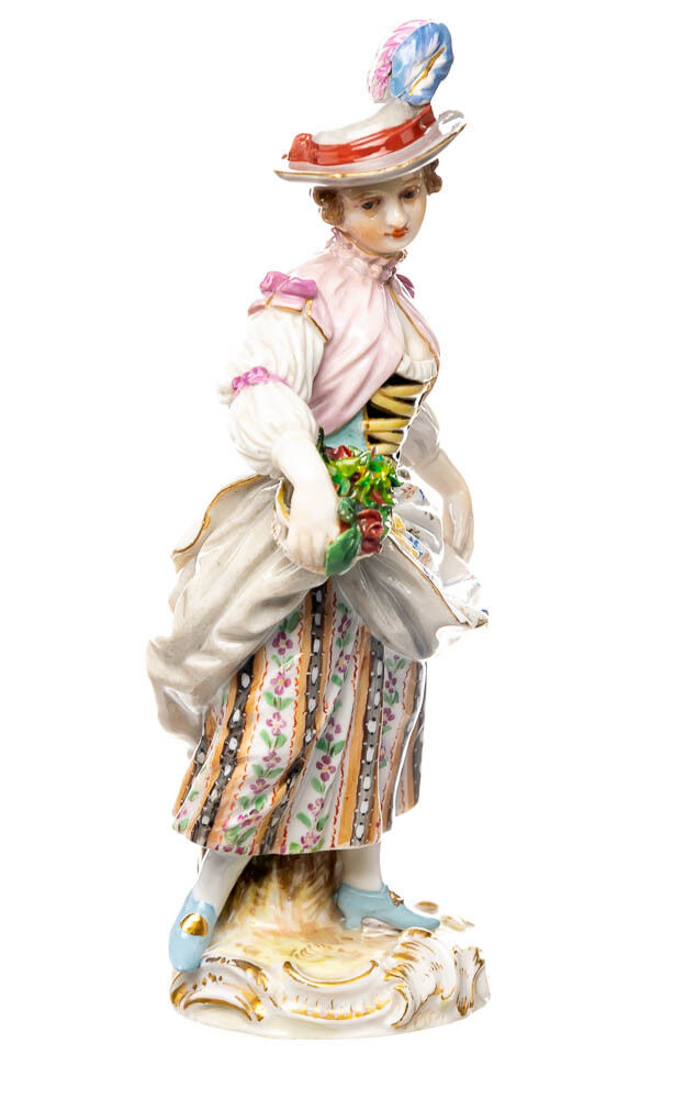 愛のマイセン人形　ヨハン・ヨアキム・ケンドラー作　2級品　1850-1924年　希少品