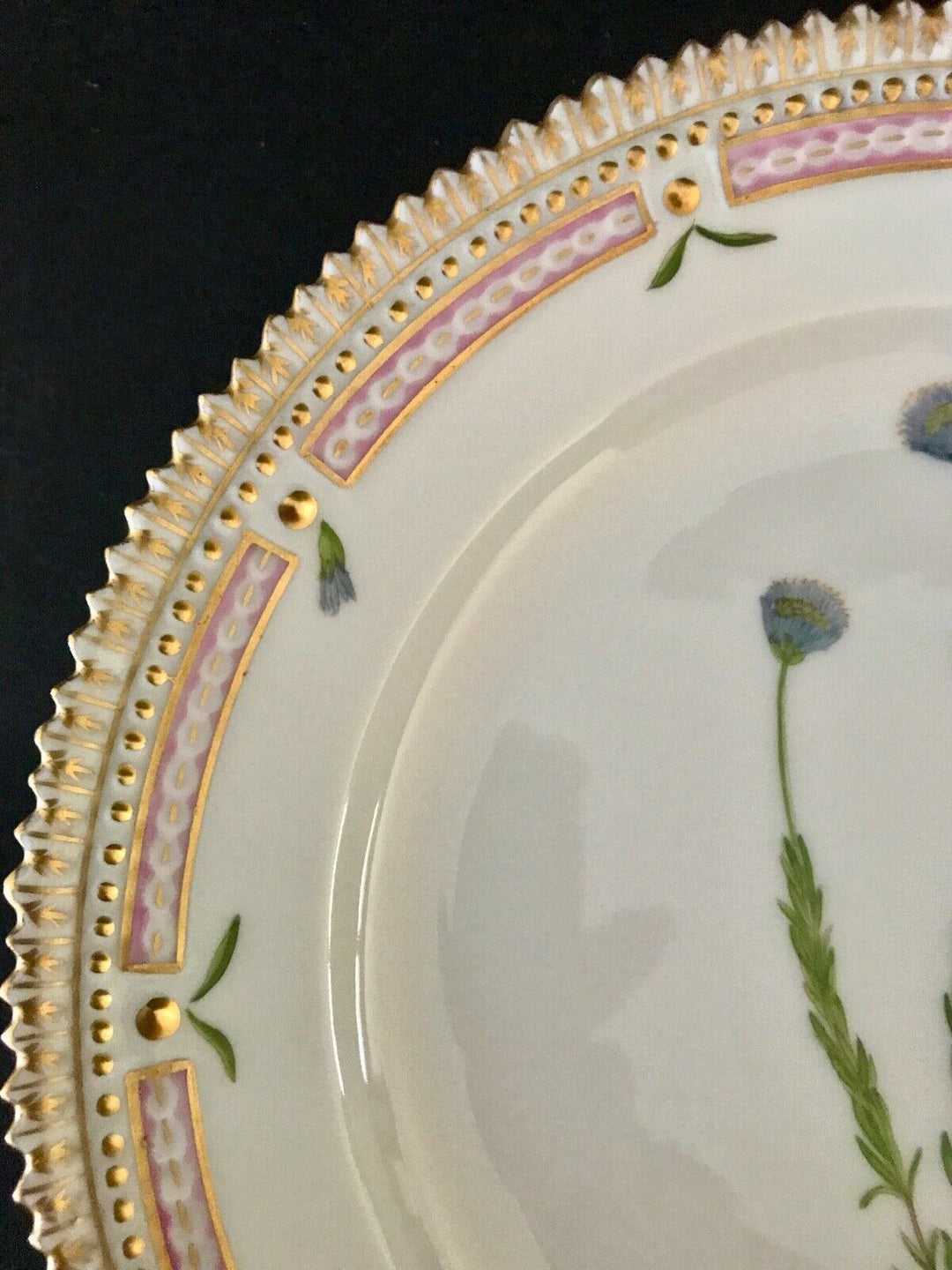 Royal Copenhagen FLORA DANICA Porcelain 7 1/2" Salad Plate #3573