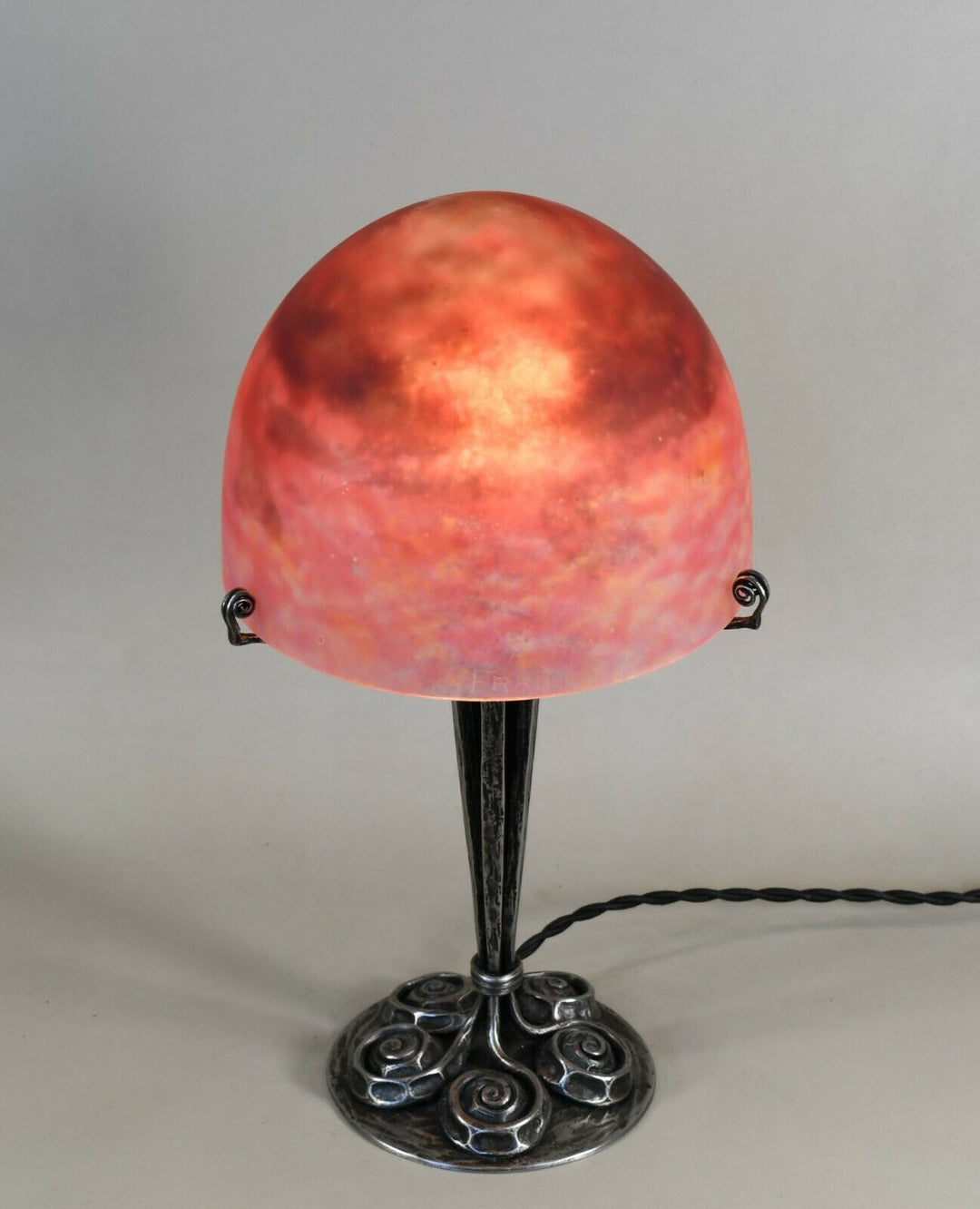 エドガー・ブラント＆ドーム兄弟　1930年　テーブルランプ