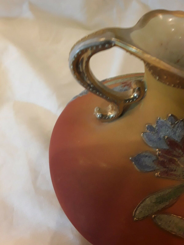 オールドノリタケ　コラレン　花瓶　1909年