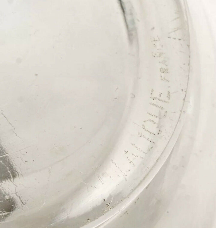 Vase Albert Verre Blanc René Lalique R.Lalique Clear Glass Faucon Falcon