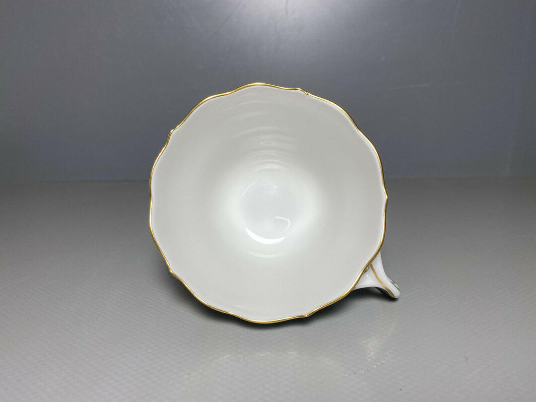 MEISSEN KAFFEE GEDECK 2-TLG TASSE UT NATURALISTISCHE BLUMENMALEREI SCHMETTERLING