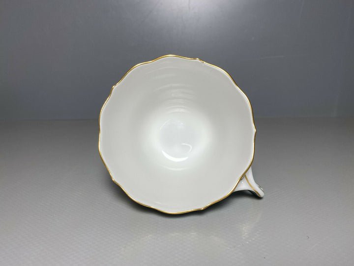 MEISSEN KAFFEE GEDECK 2-TLG TASSE UT NATURALISTISCHE BLUMENMALEREI SCHMETTERLING