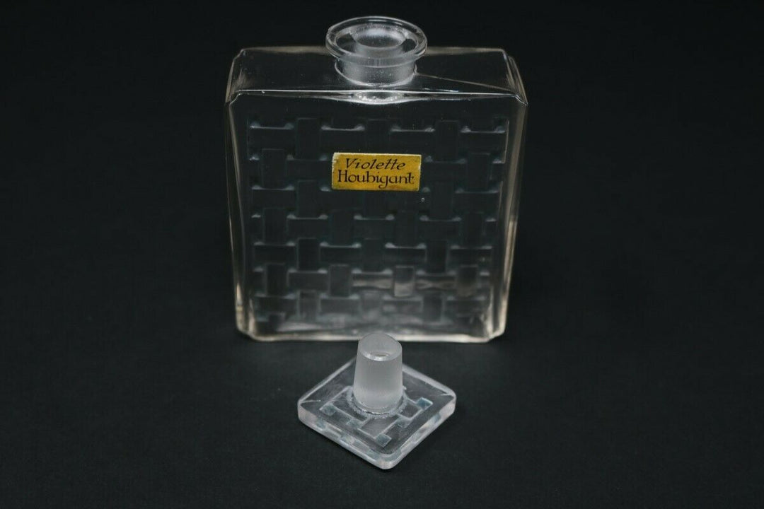 Rene Lalique Glass 'Houbigant - Violette' Perfume Bottle