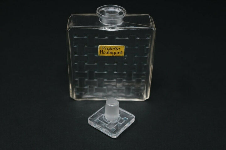 Rene Lalique Glass 'Houbigant - Violette' Perfume Bottle