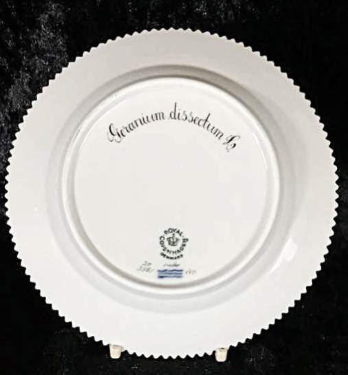 ロイヤルコペンハーゲン　フローラダニカ　17cmプレート　中古