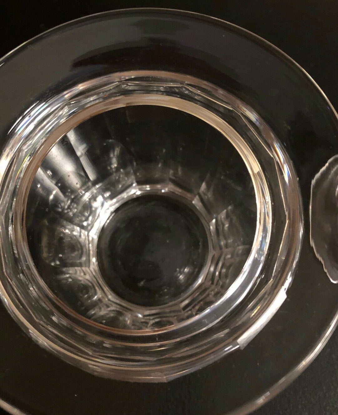BACCARAT CONFITURIER ET SOUSCOUPE CRISTAL MODELE HARCOURT