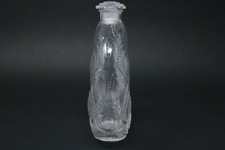 Rene Lalique Clear Glass 'Forvil 8 Relief' Perfume bottle