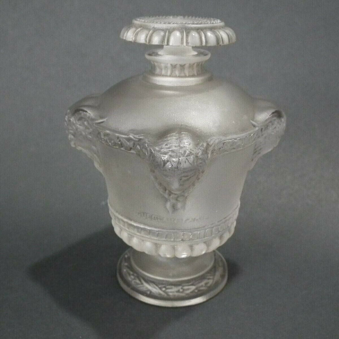 Rene Lalique Glass Fauns Perfume Bottle